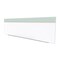 Ghent Combo Whiteboard/Bulletin, Mag Por/Vnyl, Styl A, 5 ft H x 16 ft W, Silver SPC516A-V-193 - alternate 1